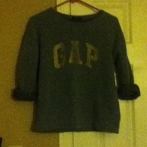 Gray gap sweatshirt