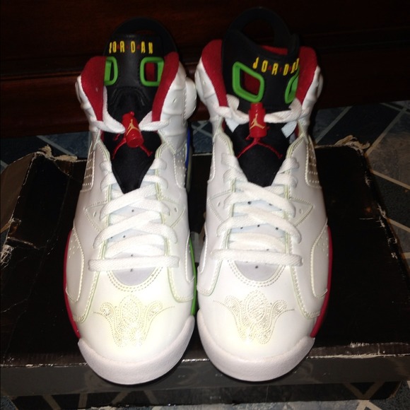Air Jordan Retro 6 Olympic Flag