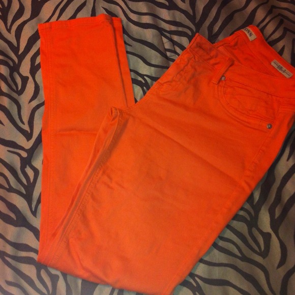 Orange skinnies - Picture 1 of 2