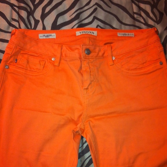 Orange skinnies - Picture 2 of 2