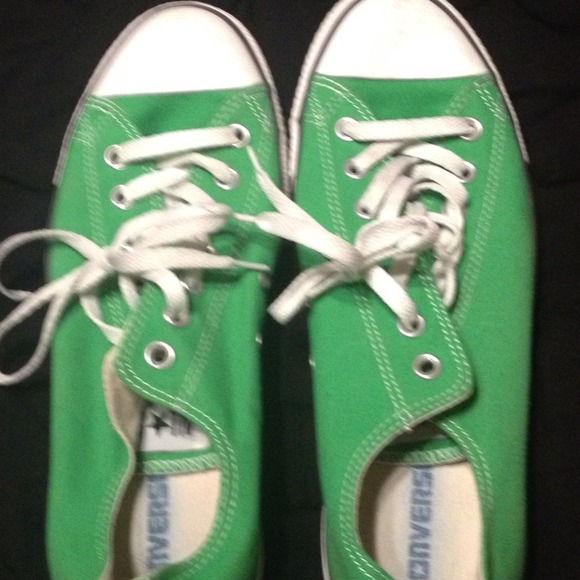 Green Men's Converse