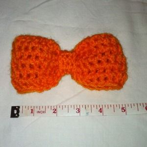 Crochet Hair Bow🎀  🚫NO TRADES🚫