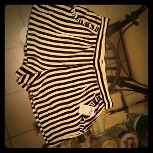 SOLD!!! Brand new soft comfy black & crime shorts