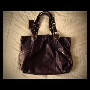 Purple makowsky bag