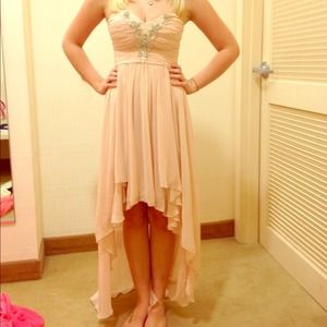 Never worn formal high low dress