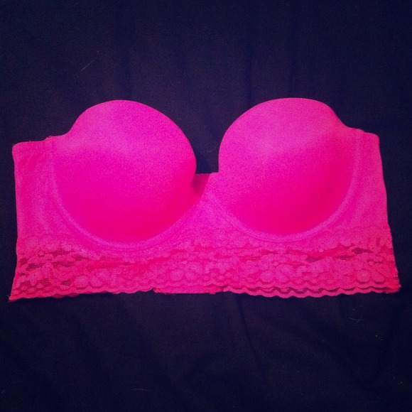 PINK Bustier Bra 36B