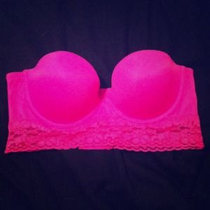 PINK Bustier Bra 36B