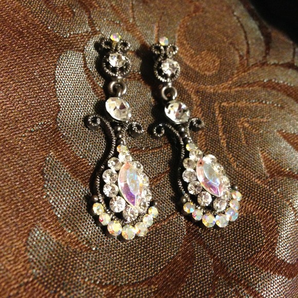 Rainbow Stone Earrings