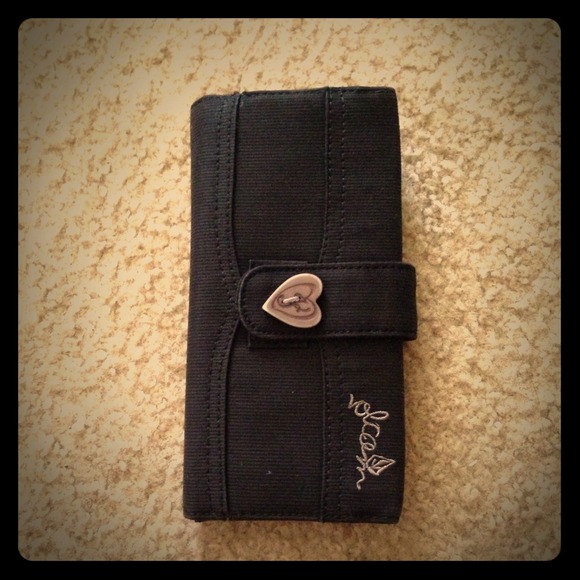 Black Volcom Wallet