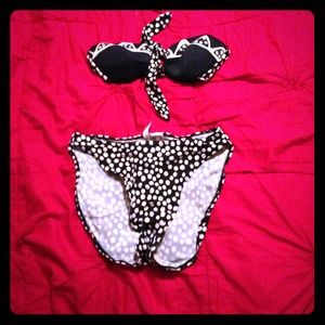 💋 High waisted polka dotted bathing suit 💋