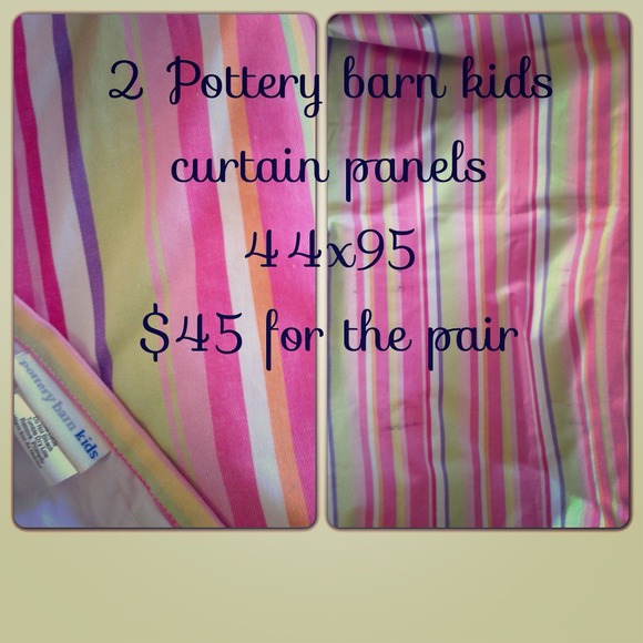 Reserved!!!! Pottery Barn curtain panels x 2