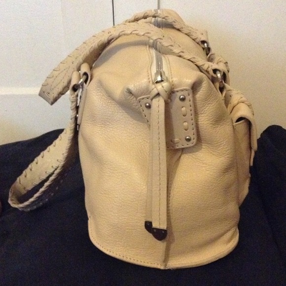 Authentic Michael Kors Cream Handbag - Picture 4 of 8