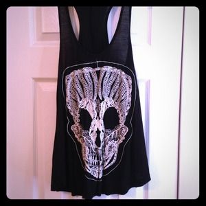 Lace skull tank! 💀