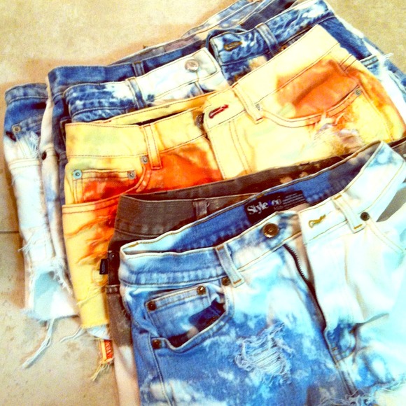 High Waist Babies all Sizes Bleached & Destroyed!