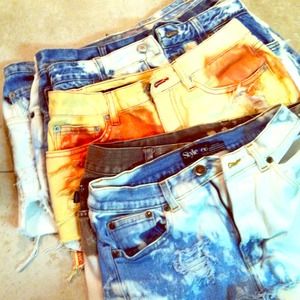 High Waist Babies all Sizes Bleached & Destroyed!
