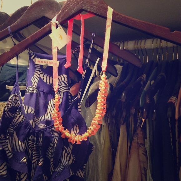 J.Crew Crewcuts Necklace Neon