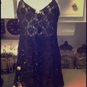 Black Sheer Lingerie NWOT