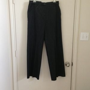 REDUCED! Wide leg denim slacks, great for work!