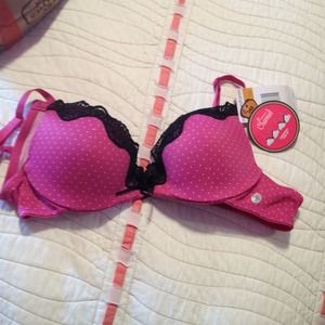 Super cute pink polka dot