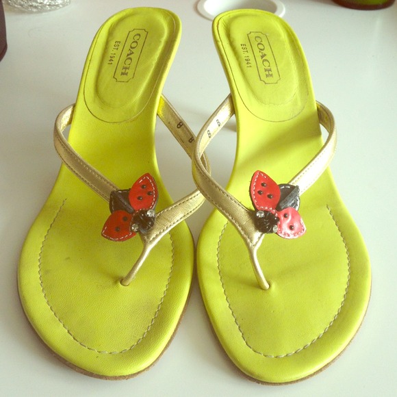 Coach Ladybug heeled sandals - Picture 1 of 3