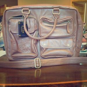 Real Leather laptop bag