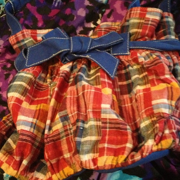 Plaid purse