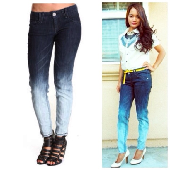 ⬇️OMBRÉ SKINNY JEANS⬇️