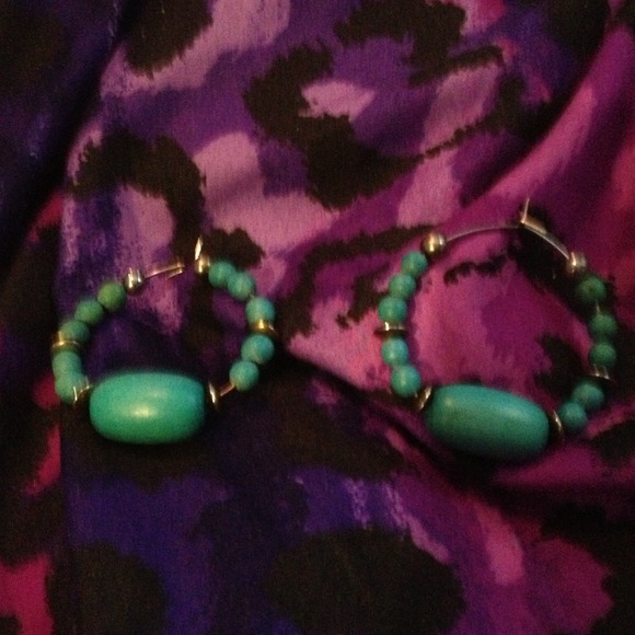 Turquoise earrings