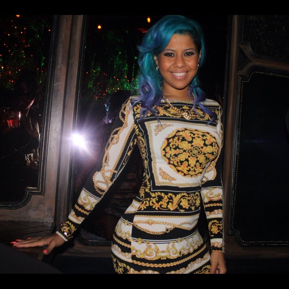 Versace inspired dress