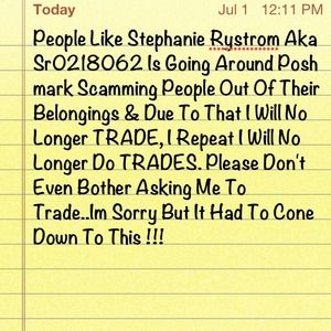 NO MORE TRADES