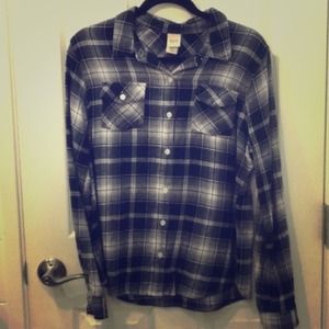 Purple and grey women's flannel (new listing)