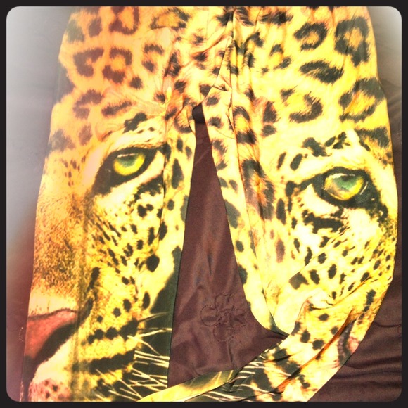 Feline spandex tights