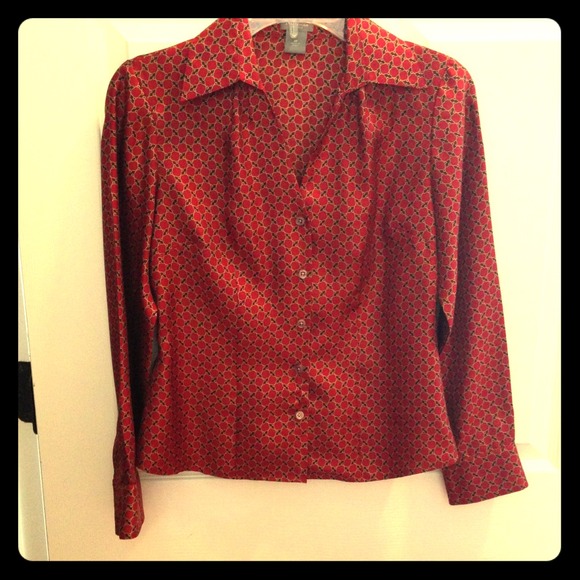 ❎*SOLD - Bundled*❎ Ann Taylor Silk Shirt - NWOT - Picture 1 of 2