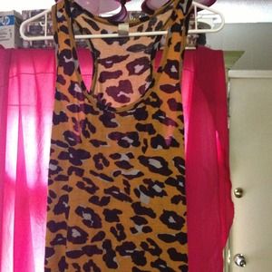 Cute summer leopard dress