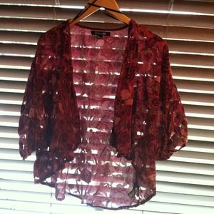 Maroon cover. Forever 21 size medium