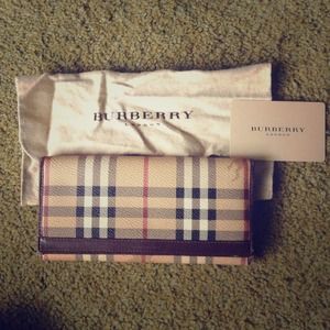 Authentic Burberry wallet