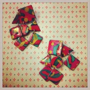 🎉Host pick🎉 Funky fantastic retro earrings