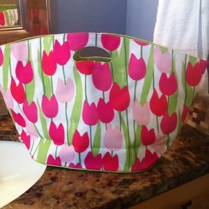 Clinique tulip bag