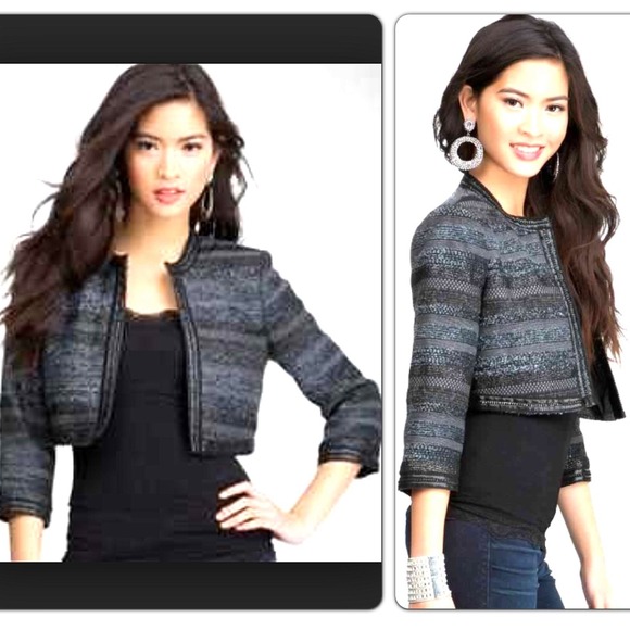 bebe Jackets & Blazers - BEBE Tweed Jacket