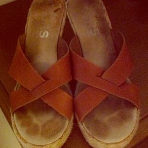 KORS by Michael Kors size 8 wedge espadrilles