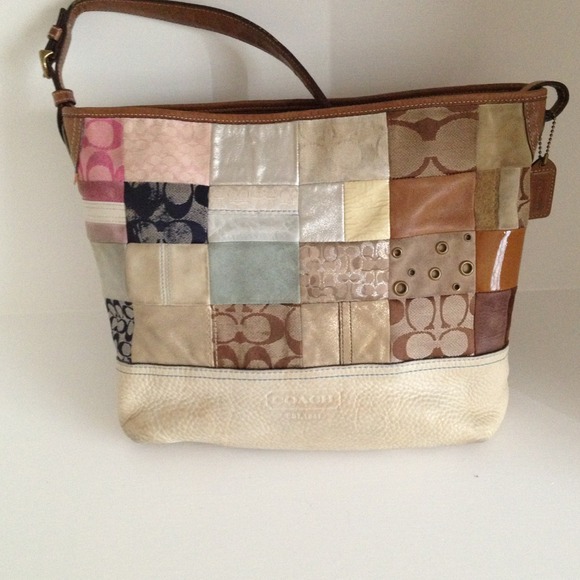 Coach Handbags - Patchwork Coach Purse!