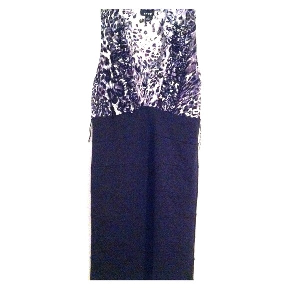 *SALE*Leopard print /blk dress