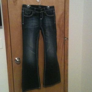 ReRock by Express flare jeans size 10 (2 pair)