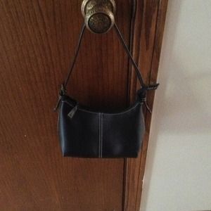 Small black handbag