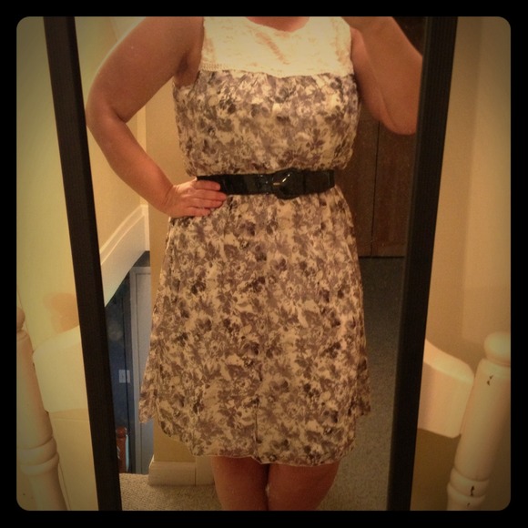 Sold for dmk Maurice's Lace Dress. & black