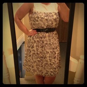 Sold for dmk Maurice's Lace Dress. & black