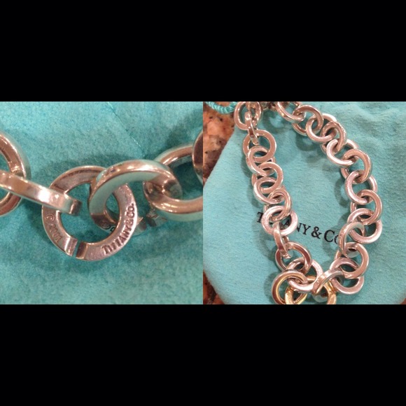 Authentic Tiffany & Co. link bracelet