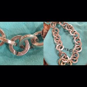 Authentic Tiffany & Co. link bracelet