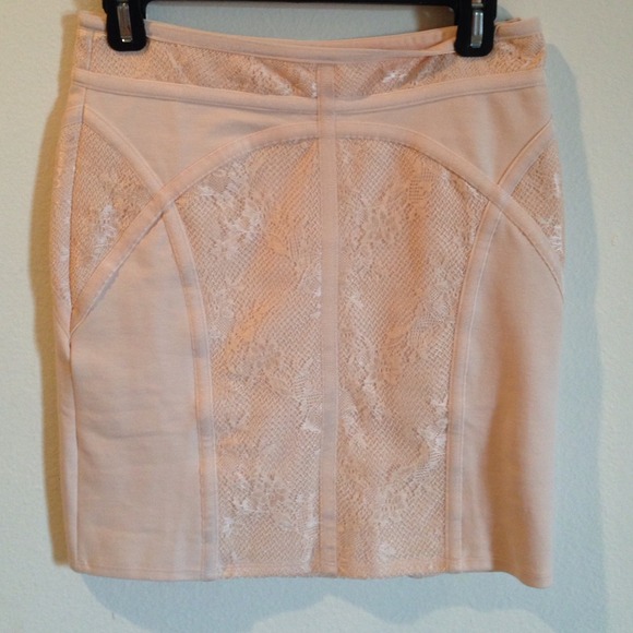 🌟HOST PICK🌟Free People tight pink Lacy skirt! - Picture 3 of 3