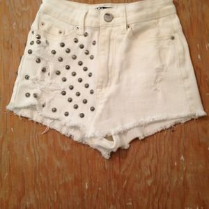 High Rise Cheeky Shorts